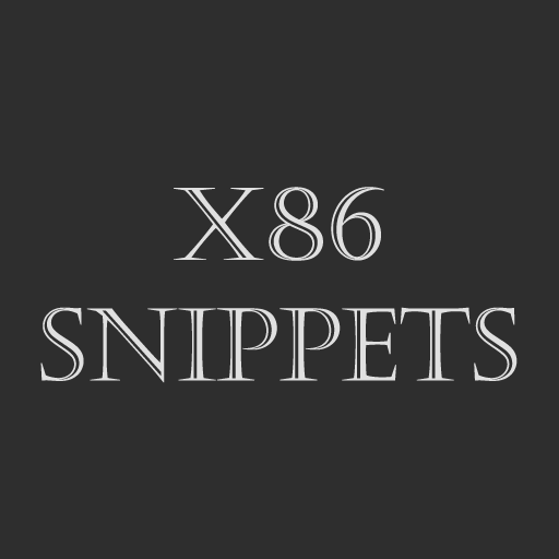 x86 Snippets
